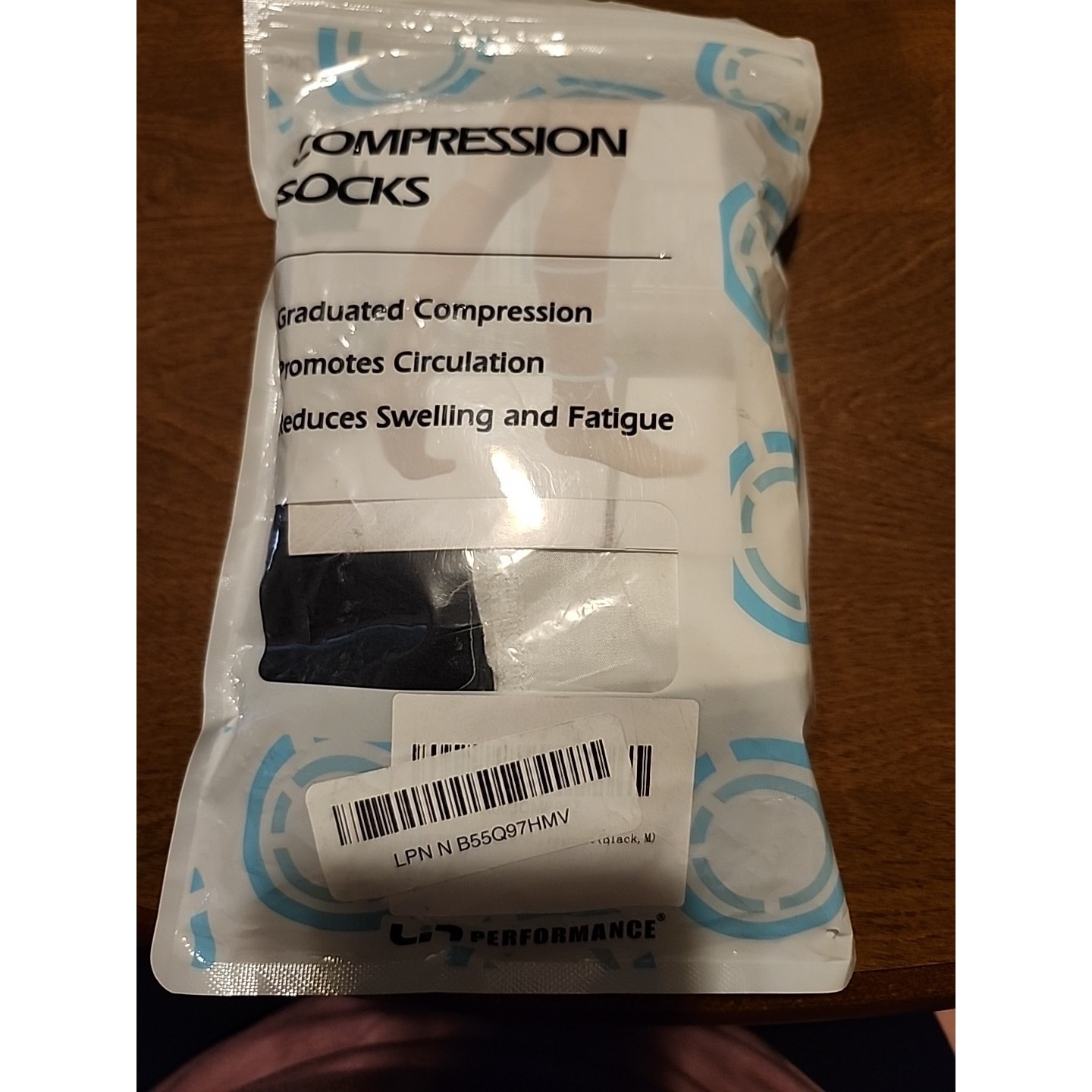Lin Performance 1520 Mmhg Medical Compression Stockings Unisex Open Toe Medium
